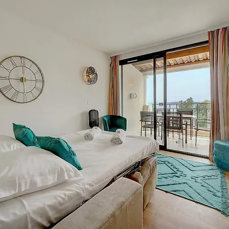 Apartmán Immogroom - 2 Sea View - Renovated - Pool - Terrace - Parking - Ac *